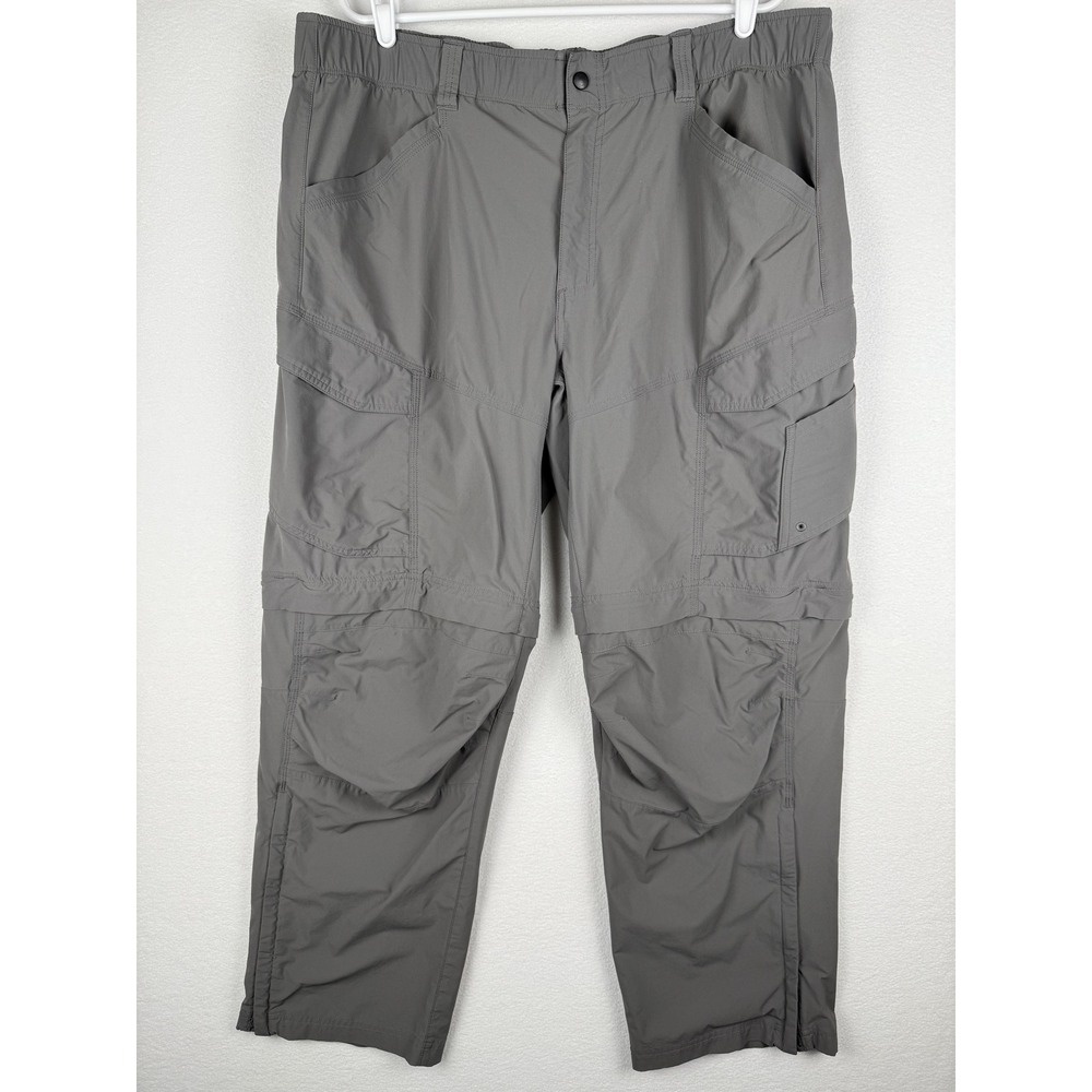 Scheels Convertible Cargo Pants Mens XL Nylon Zip‎ Off Articulated Knee Hiking